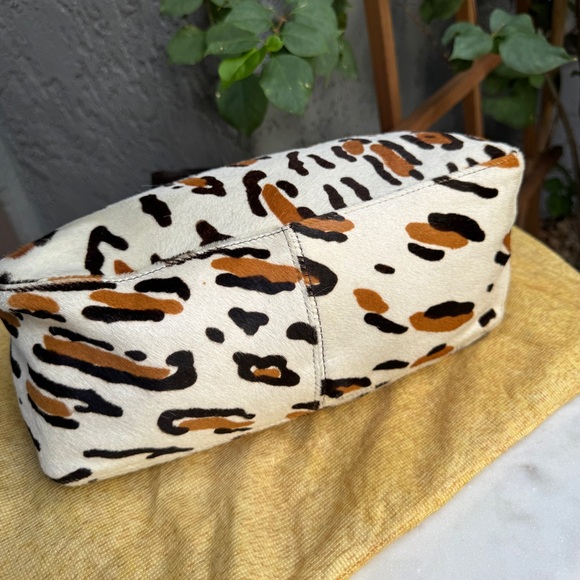 Fendi Vintage Leopard Ponyhair Mama Baguette Shoulder Bag - Picture 14 of 16